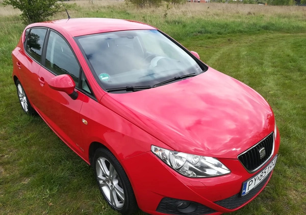 Seat Ibiza cena 18300 przebieg: 195000, rok produkcji 2011 z Poznań małe 466